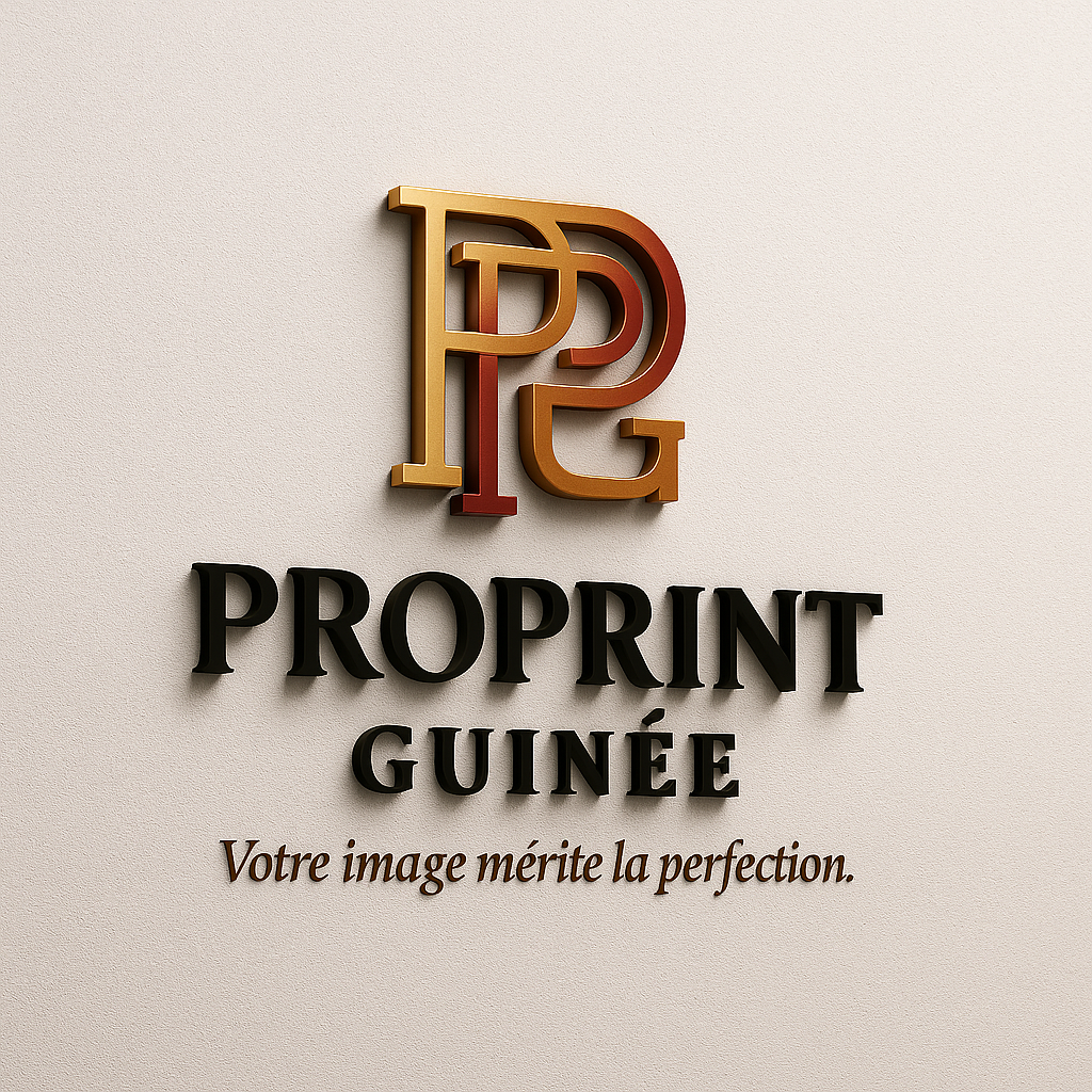 Enseigne logo 3D personnalisée en acryli 
