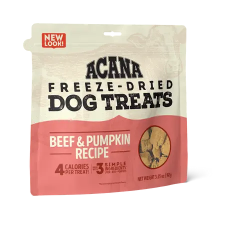 Beef & Pumpkin Freeze-Dried Treats
