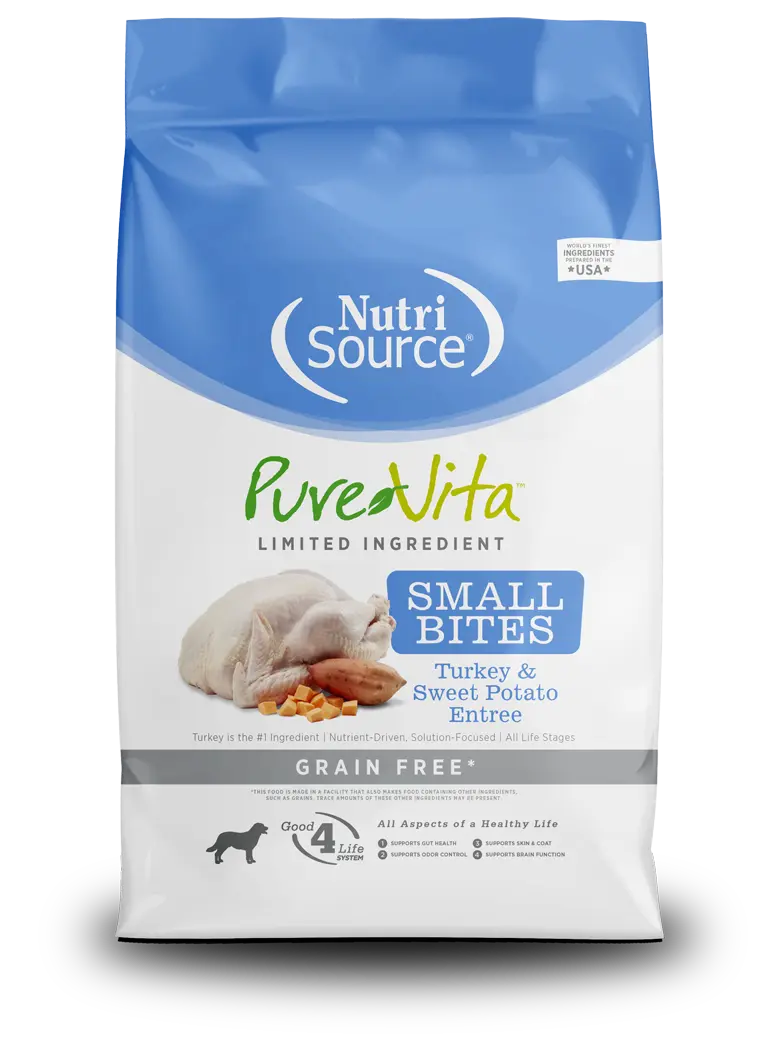 Pure Vita, Small Bites Turkey & Sweet Potato Entrée
