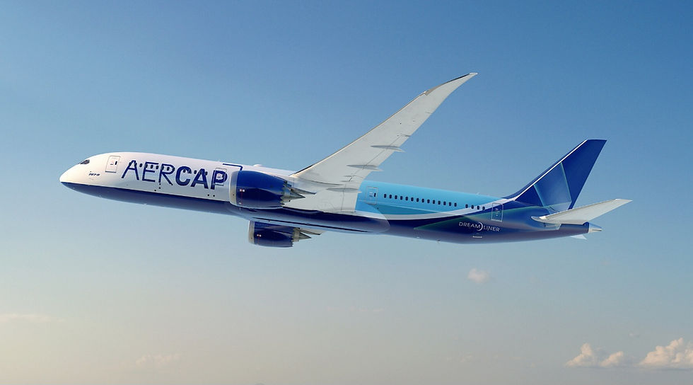 AerCap Orders 15 More Boeing 787 Dreamliner Jets