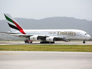 Emirates Airbus A380 Touches Down in Islamabad, Pakistan