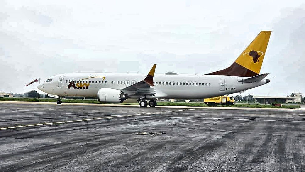 ASKY Expands Fleet with Delivery of Second Boeing 737 MAX 8