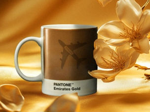 Emirates Unveils Limited Edition Pantone Gold Collectables
