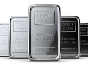 LINGOTES DE PLATINO