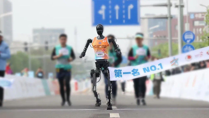 Ever Seen a Robot Marathon