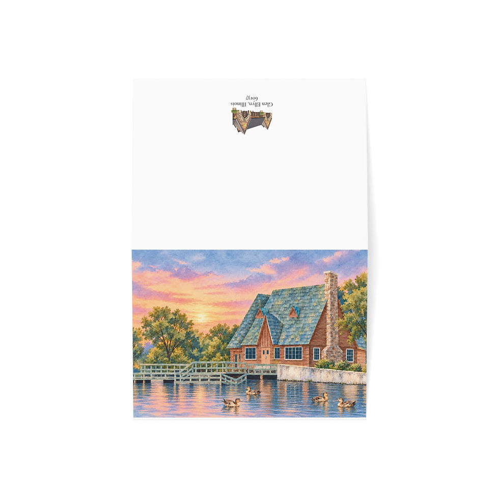 Thumbnail: Glen Ellyn Greeting Card Set