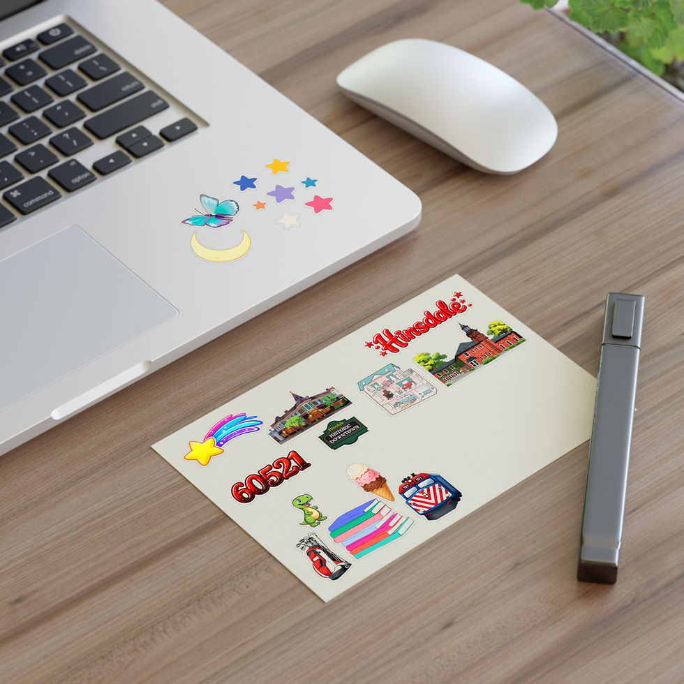 Thumbnail: Hinsdale Sticker Sheet