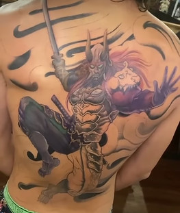 Aaron's tattoo