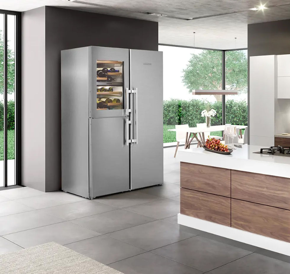 Thumbnail: LIEBHERR德國 獨立式冰箱酒櫃 SBSes8486 BioFresh