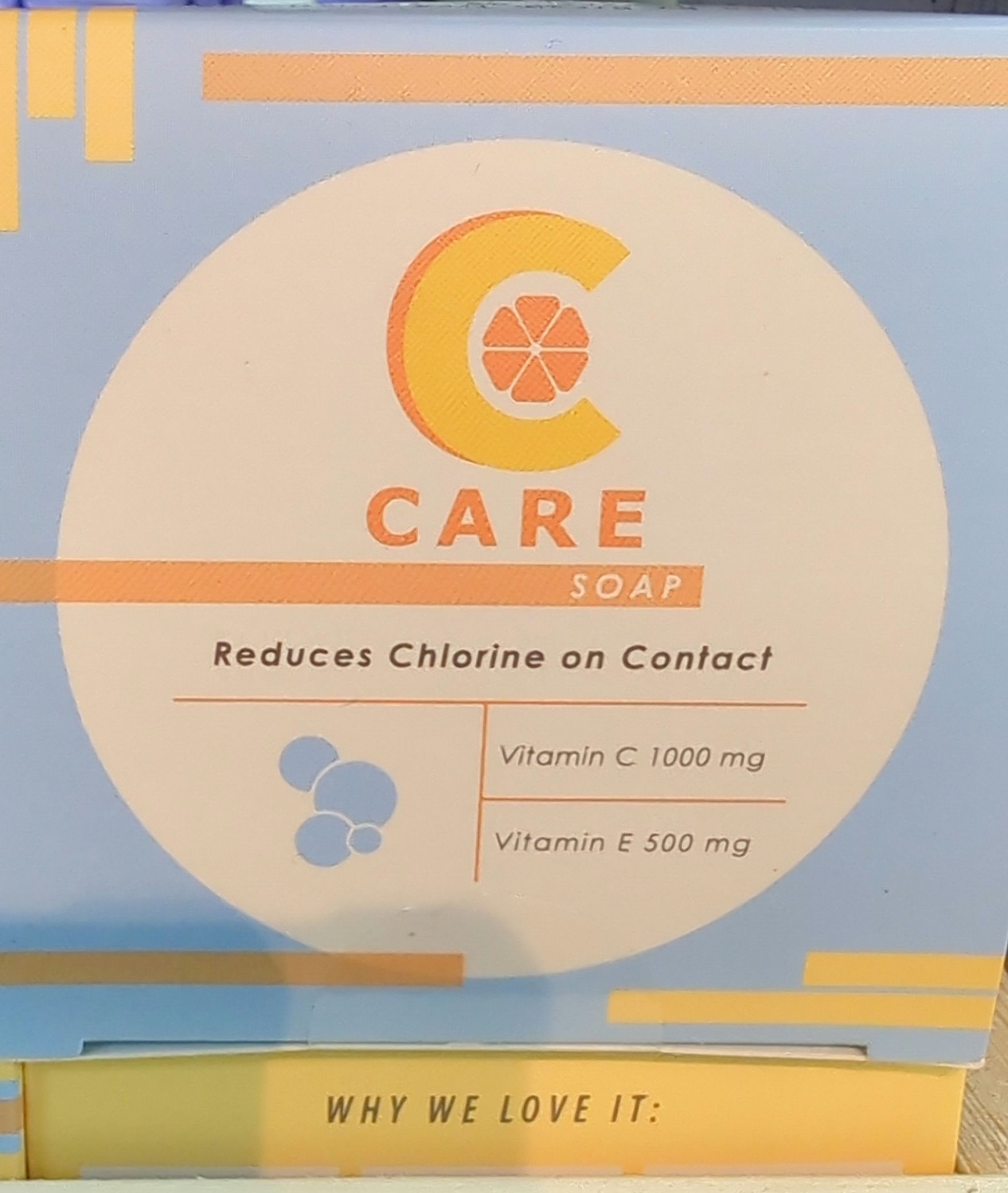Care Soap Vitamin C 1000 mg Vitamin E 500 mg