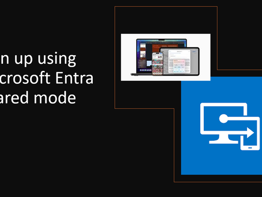 Sign up using Microsoft Entra shared mode
