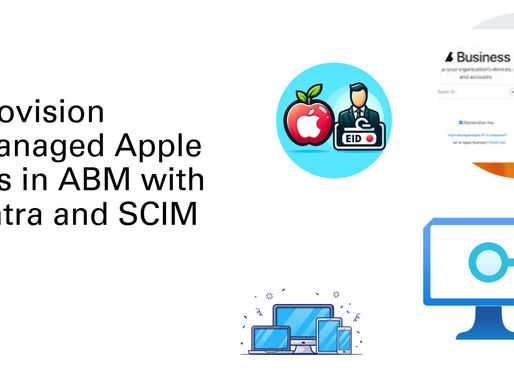 Provision managed Apple IDs in ABM with Entra and SCIM