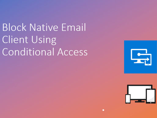 Block exchange online email on unmanaged devices