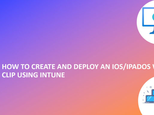 How to Create and Deploy an iOS/iPadOS Web Clip using Intune