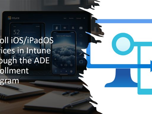 Enroll iOS/iPadOS devices in Intune through the ADE enrollment program