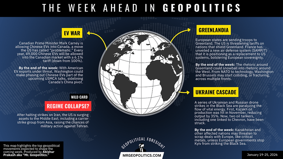 Geopolitical Foresight: The Week Ahead in Geopolitics