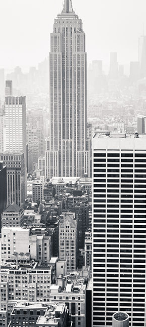NYC Skyline BW