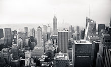 NYC Skyline BW