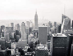 NYC Skyline BW