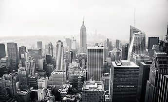 NYC Skyline BW