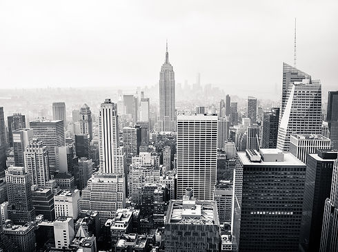 NYC Skyline BW