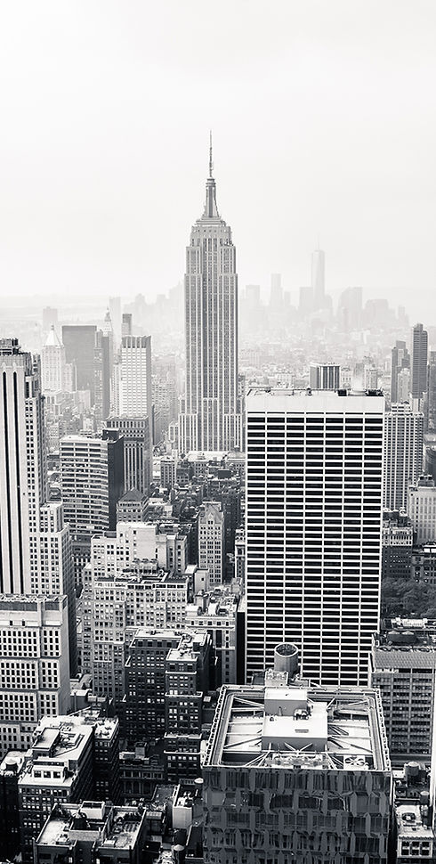 NYC Skyline BW