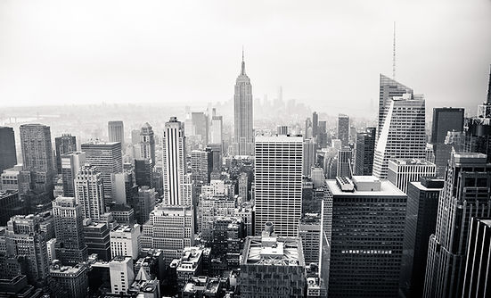 NYC Skyline BW