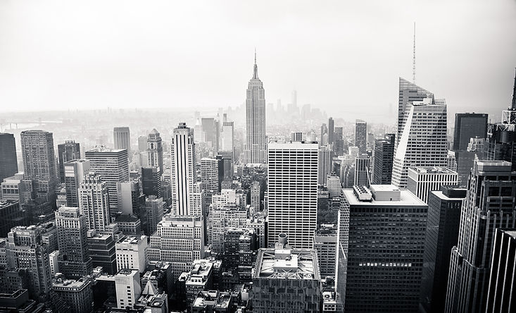 City Skyline BW