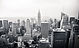 NYC Skyline BW