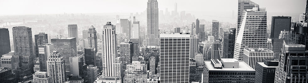 NYC Skyline BW