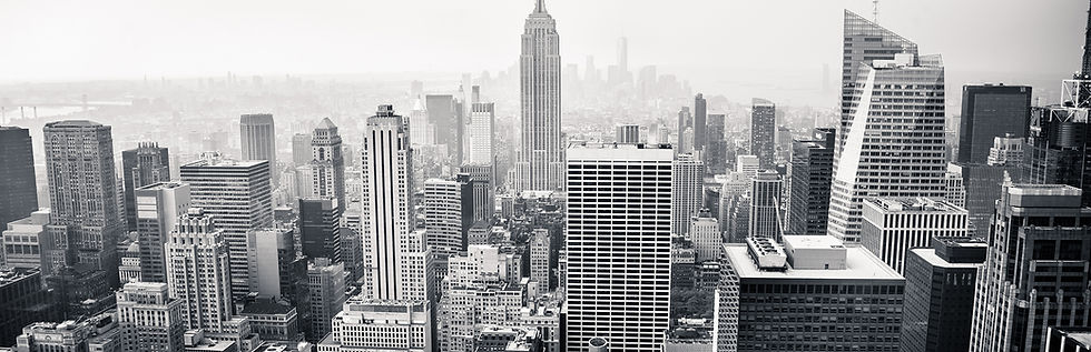 NYC Skyline BW
