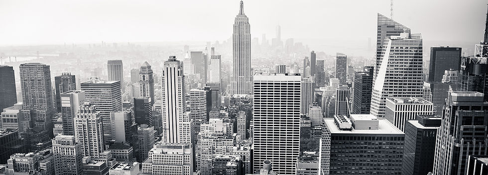 NYC Skyline BW