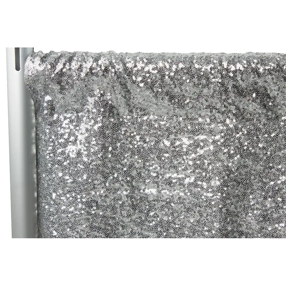 Thumbnail: 4x20' Sequin Backdrop Panel (various colour options)