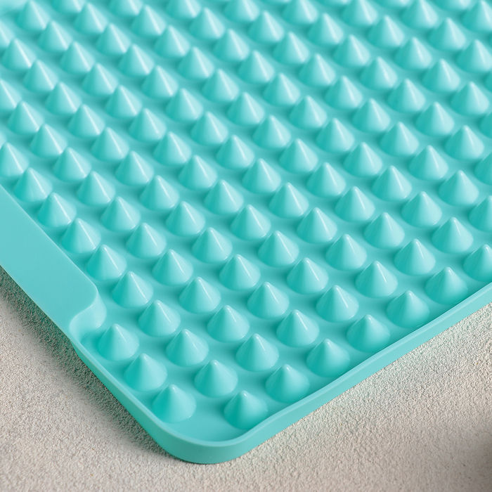 Миниатюра: Коврик-антижир, 28×22 см, цвет МИКС