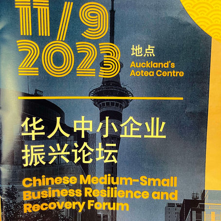 2023年9月11号,刘东亚会长代表协会参加“华人中小企业振兴论坛”并发言。