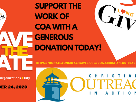 Long Beach Gives- Early Giving Starts Today!