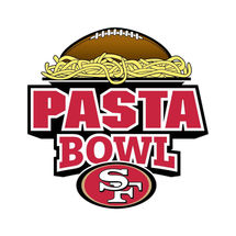 San Francisco 49ers Pasta Bowl players charity event logo