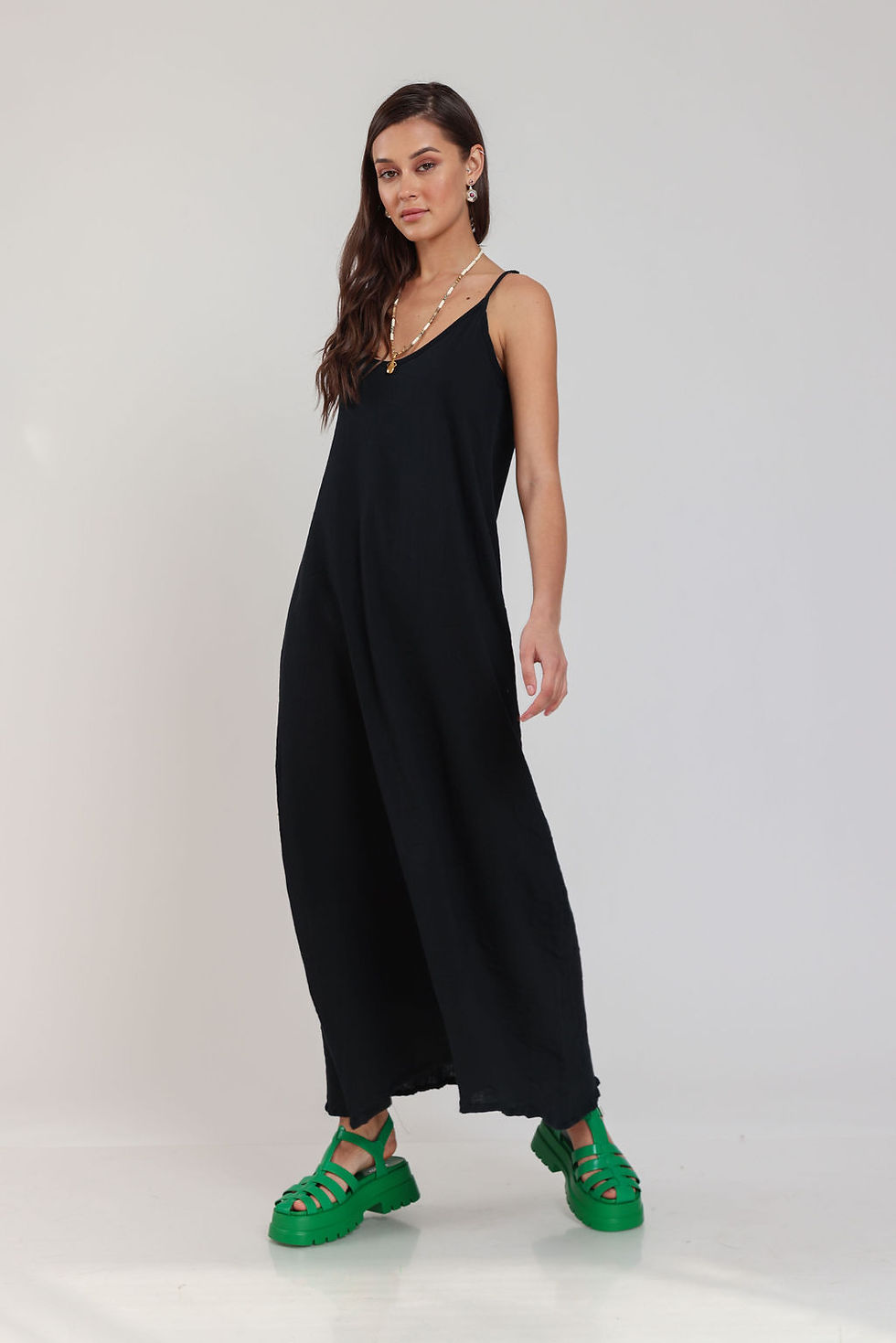 תמונה ממוזערת: Maxi cotton dress : Layla layla