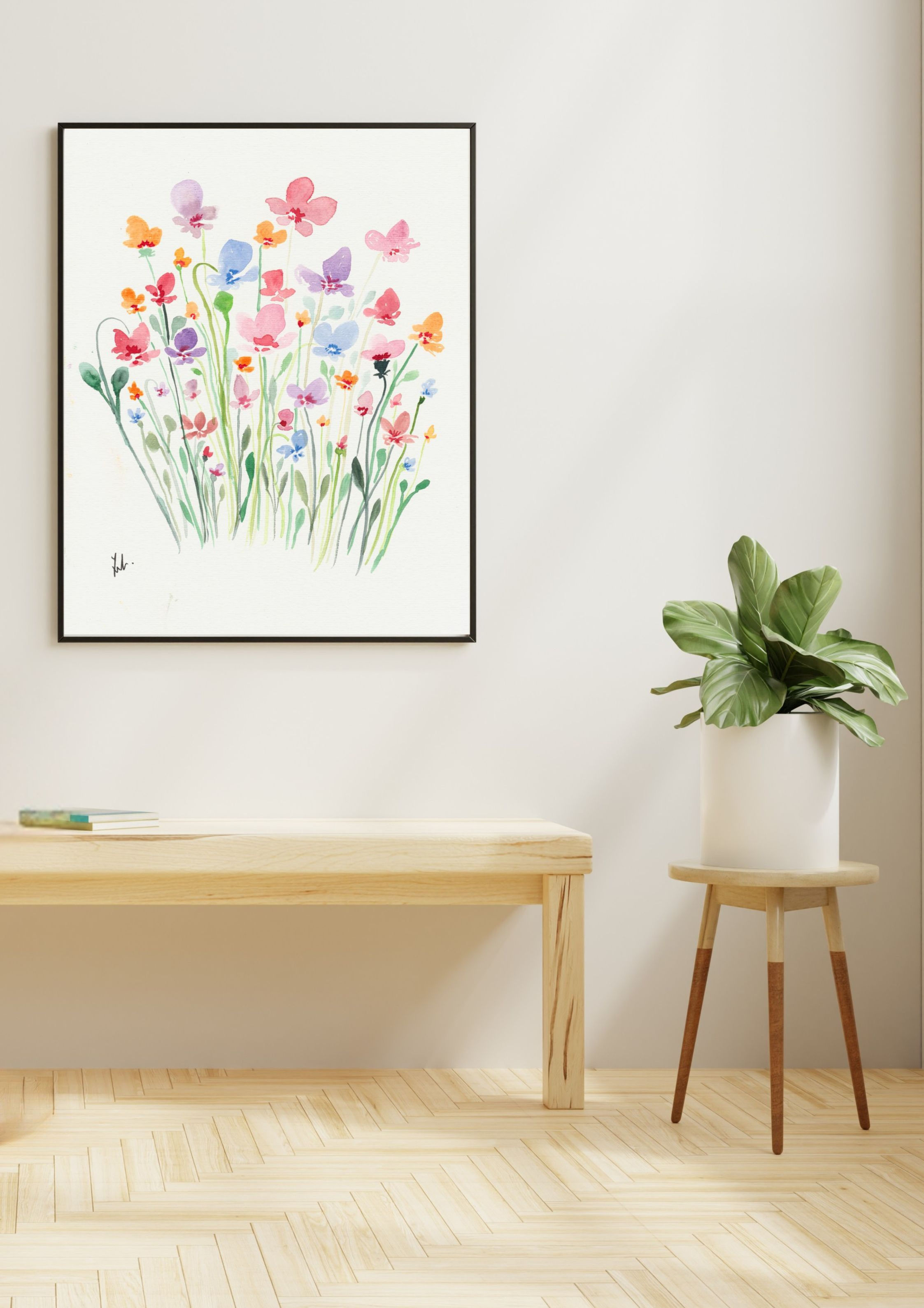 פרינט: נוריות בתל