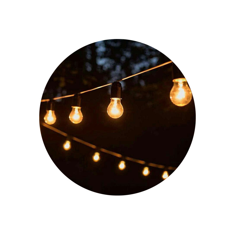 Guirlande lumineuse GUINGUETTE  - Blanc chaud