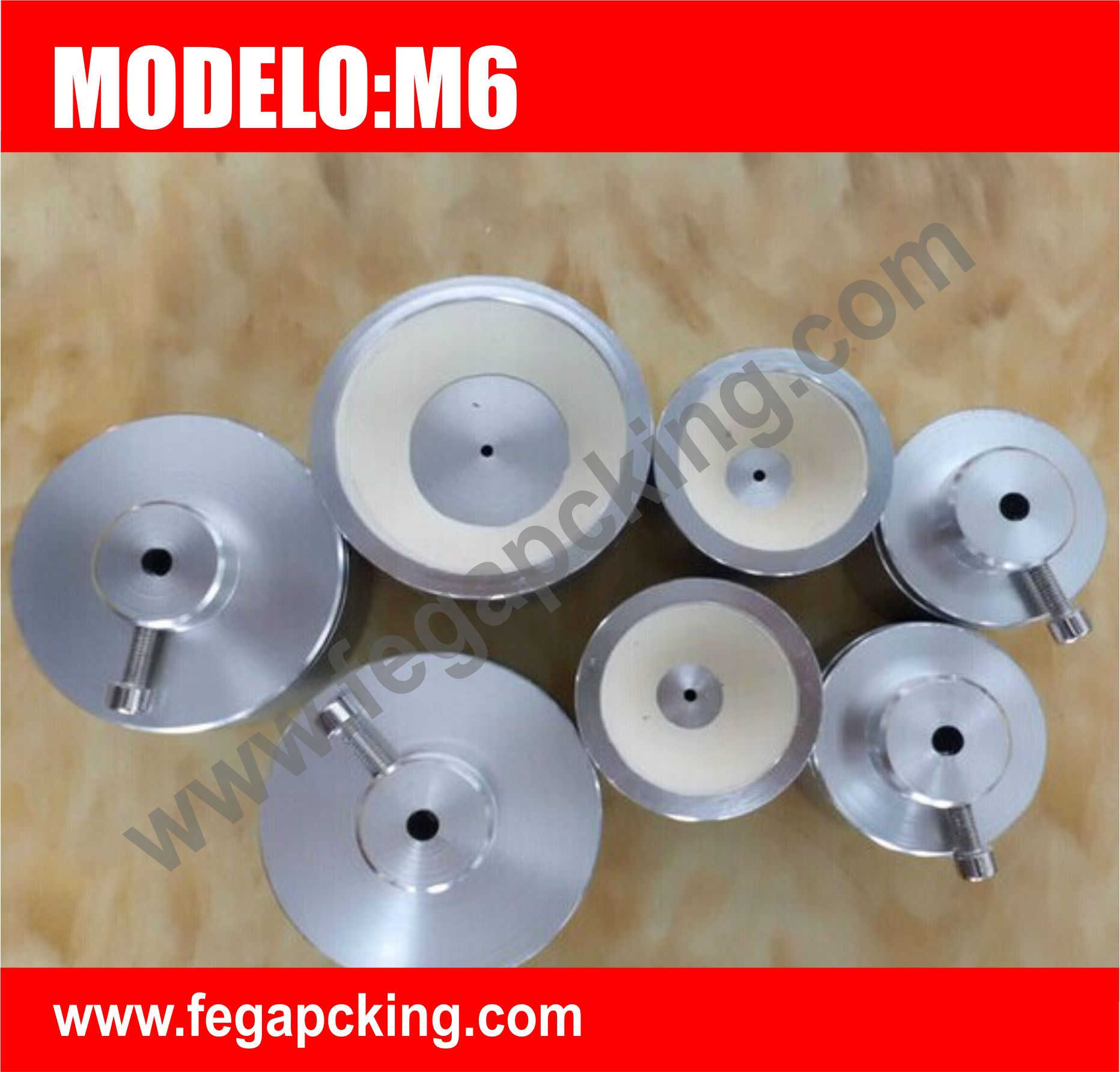 ID 43 Dados para cerradoras de botellas y envases