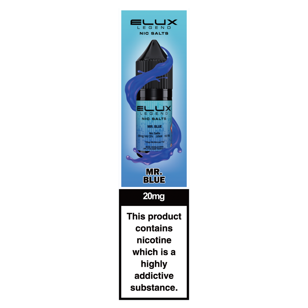 Elux Salt Nic Mr Blue