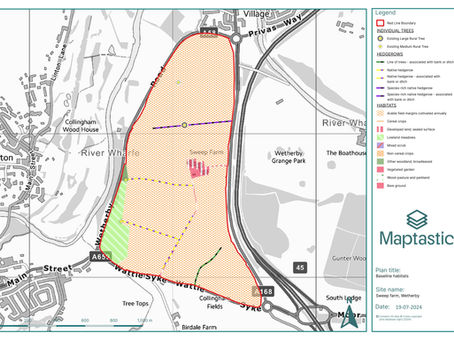 Example UKHab map output