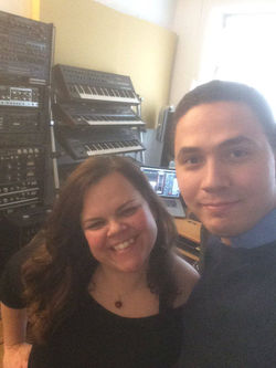 Recording day 2 with Ocimar Correa Filho - violin