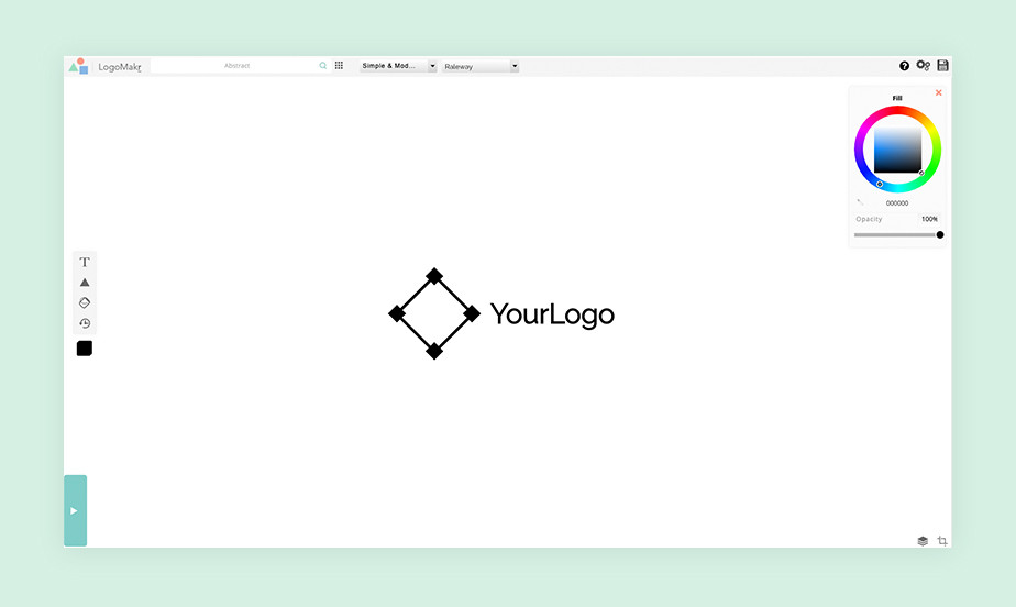 Best logo maker example by LogoMakr