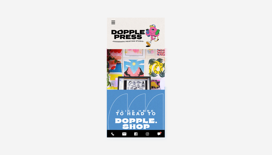 hamburger mobile menu