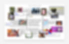 Kurt Champion's brutalist website with overlapping images and a Y2K aesthetic