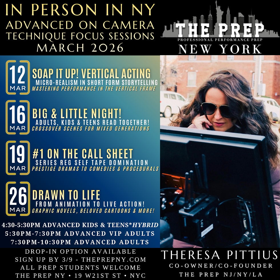 Drop-In Friendly! IN PERSON w/ THERESA PITTIUS - NYC