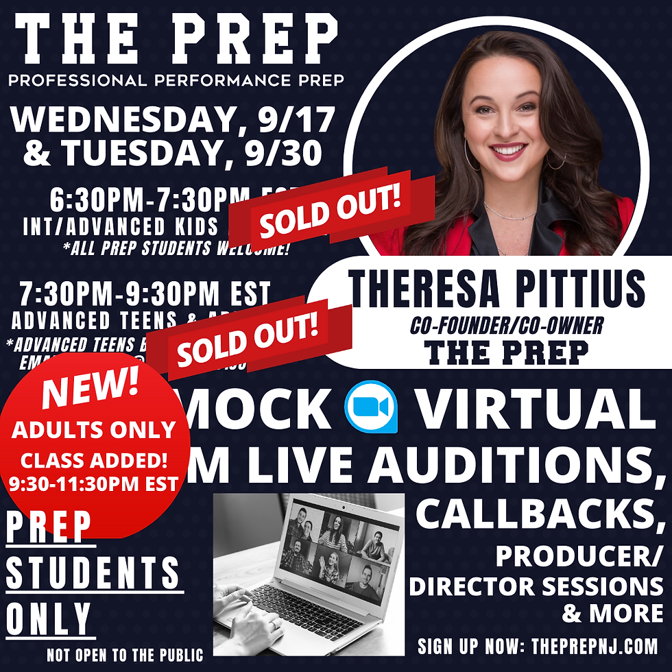 MOCK VIRTUAL ZOOMS w/ THERESA PITTIUS