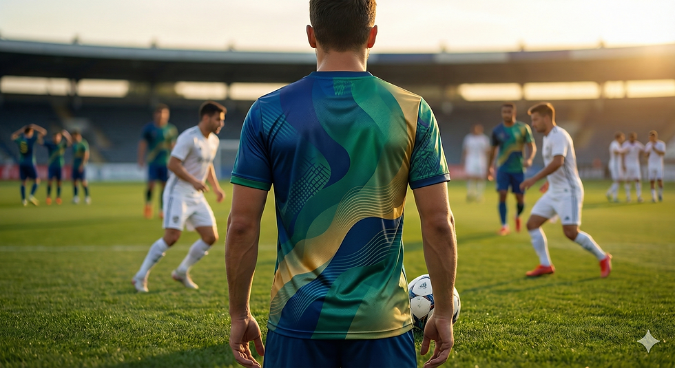 créer un maillot de football en ligne avec la technique de la sublimation